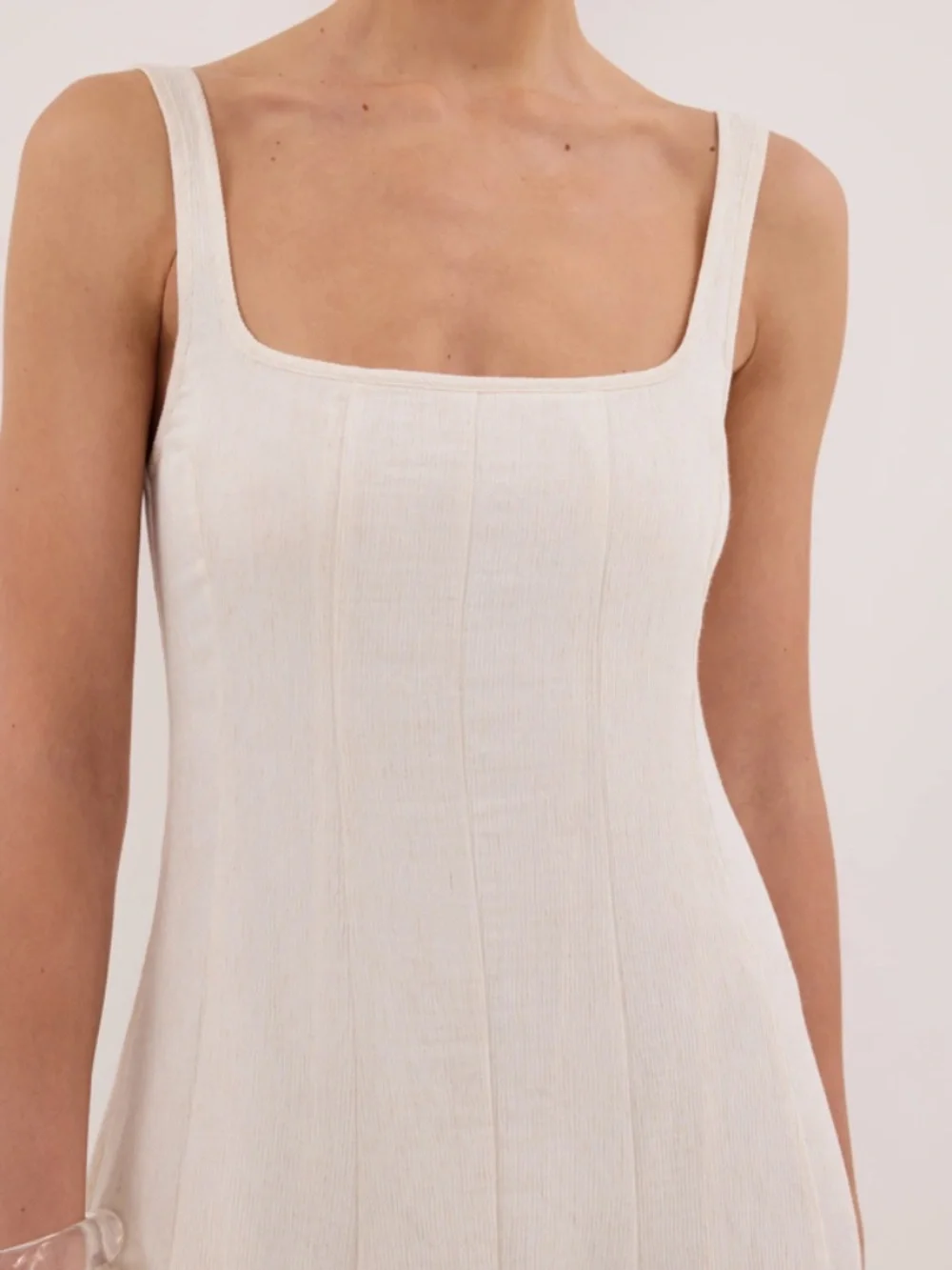 Dissh Canne Cream Midi Dress. Size 10. NWT - Picture 4 of 8